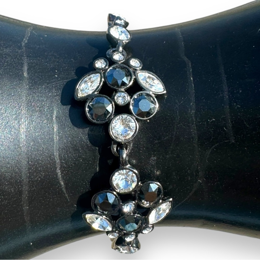 Givenchy Crystal Rhinestone Flex Bracelet